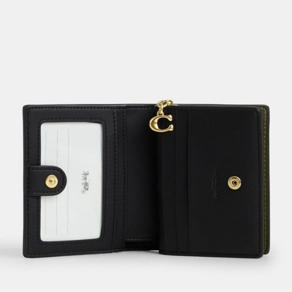 New Coach Snap Wallet In Signature Camo Print # CW538 - Picture 5 of 6